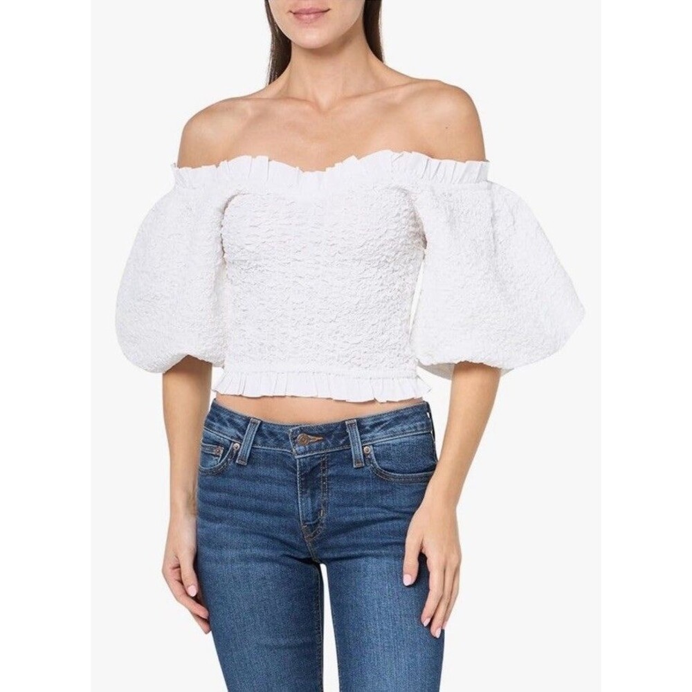 NWT Show Me Your MuMu Romantic Rom Com Top Top Size XL Retail $78